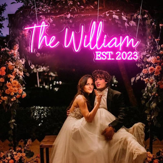 Custom Neon Name Sign, Personalized LED Neon Light with Adjustable Brightness, Remote Control & RGB Color Options, Customizable LED Sign for Wedding Birthday Party Gift, Wall Decor, Bar, Salon Decoration