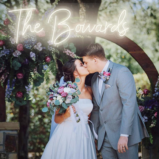 Custom Neon Signs for Wall Decor - Personalized LED Neon Light for Home Decor, Wedding, Birthday Parties, and Business Signage