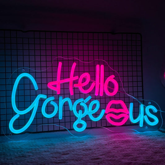 Custom Neon Name Sign, Personalized LED Neon Light with Adjustable Brightness, Remote Control & RGB Color Options, Customizable LED Sign for Wedding Birthday Party Gift, Wall Decor, Bar, Salon Decoration