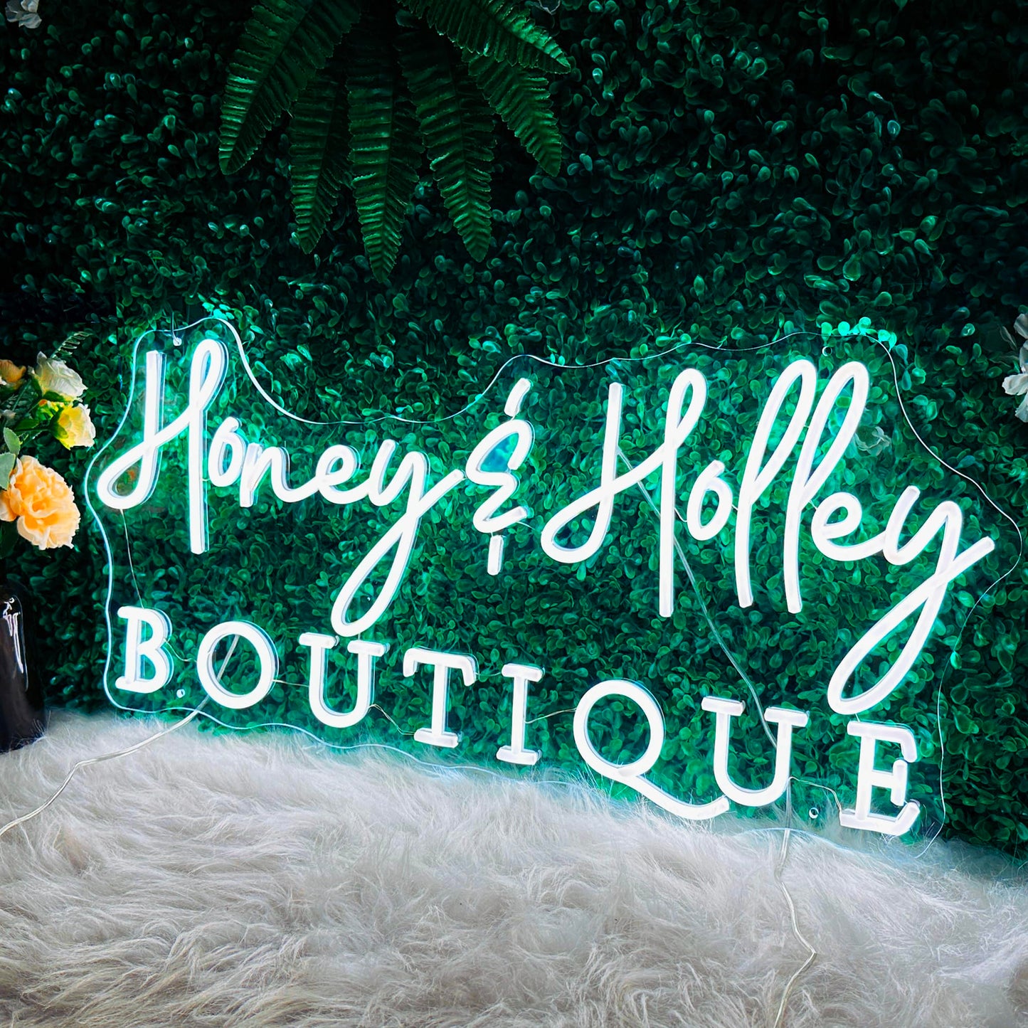 Custom Neon Sign, Neon Sign Customizable Large LED Wedding Neon Name Lights Sign, Custom Neon Signs Personalized for Wedding Anniversary, Neon Light Up Sign for Christmas Party Gift Sign